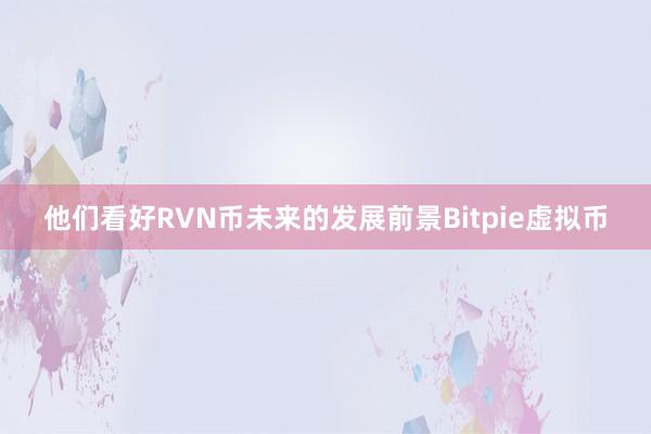 他们看好RVN币未来的发展前景Bitpie虚拟币