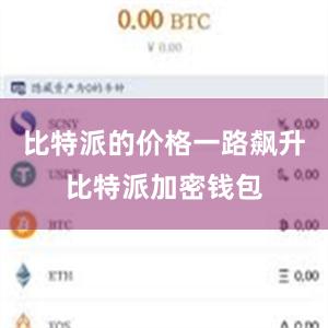 比特派的价格一路飙升比特派加密钱包