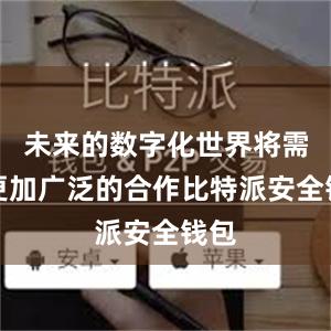 未来的数字化世界将需要更加广泛的合作比特派安全钱包